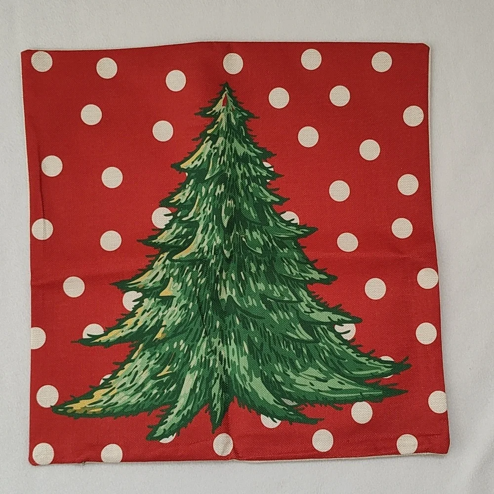 New Christmas Accent Pillow Case SET of 4